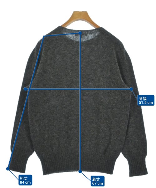 N.O.UN（ナウン）ニット・セーター グレー サイズ:M メンズ/2200635347015