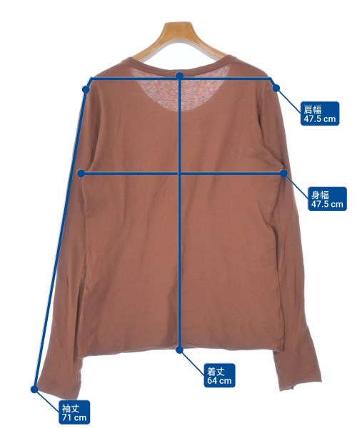 DANIEL ANDRESEN（ダニエルアンドレセン）Tシャツ・カットソー 茶 サイズ:M メンズ/2200659722010