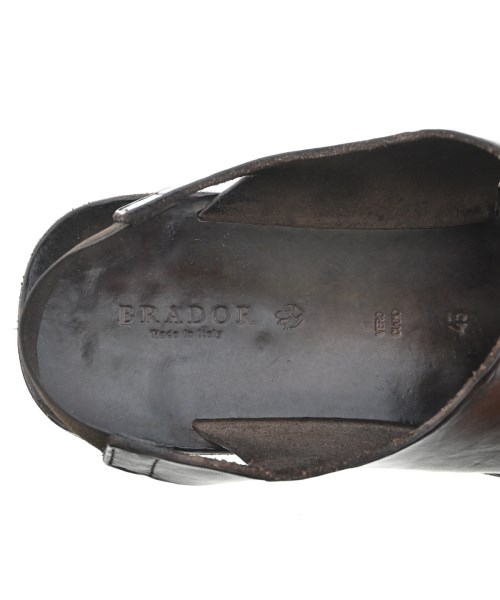 BRADOR（ブラドール）サンダル 茶 サイズ:EU43(28cm位) メンズ/2200716851066