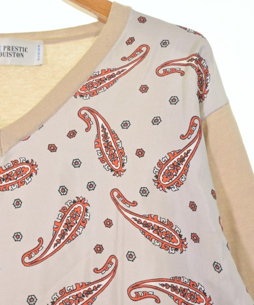 LA PRESTIC OUISTON（ラプレスティックウィストン）ニット・セーター ベージュ サイズ:L メンズ/2200664760229