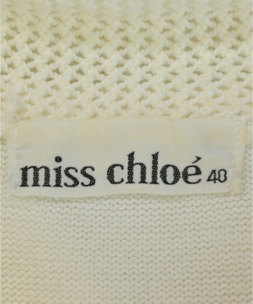 miss chloe（ミスクロエ）ニット・セーター 白 サイズ:40(L位) レディース/2200634287039
