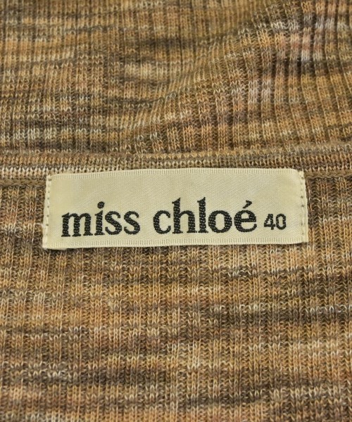 miss chloe（ミスクロエ）ベスト/ノースリーブ 茶 サイズ:40(M位) レディース/2200715135112