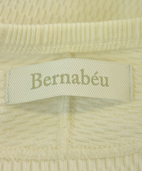 Bernabeu（ベルナベウ）Tシャツ・カットソー 白 サイズ:38(M位) メンズ/2200734433060