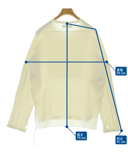 Bernabeu（ベルナベウ）Tシャツ・カットソー 白 サイズ:38(M位) メンズ/2200734433060