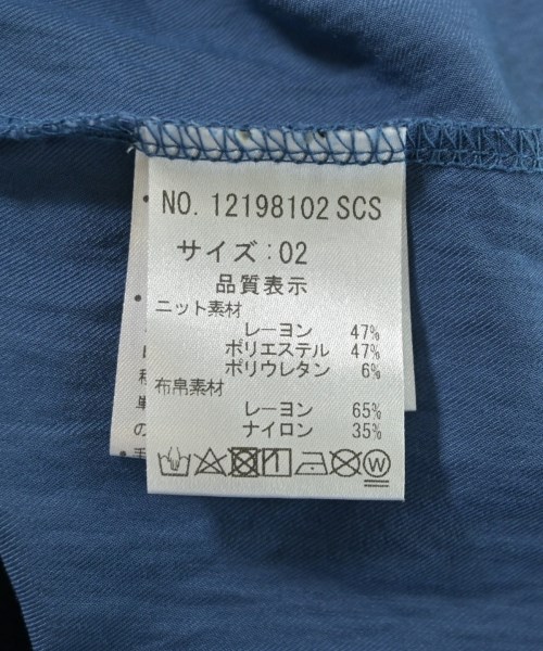 MB LUCAS cachette（エムビールーカスカシェット）Tシャツ・カットソー 紺 サイズ:2(M位) レディース/2200706540031