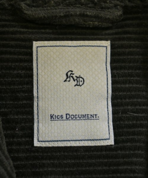 KICS DOCUMENT（キクスドキュメント）カジュアルシャツ 緑 サイズ:4(XL位) メンズ/2200645916089