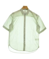 KICS DOCUMENT（キクスドキュメント）カジュアルシャツ 緑 サイズ:4(XL位) メンズ/2200645916102