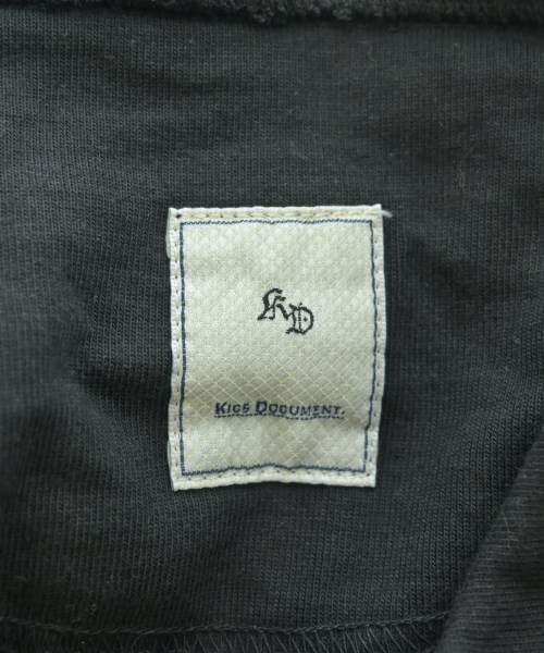 KICS DOCUMENT（キクスドキュメント）パーカー 黒 サイズ:5(XXL位) メンズ/2200683628111