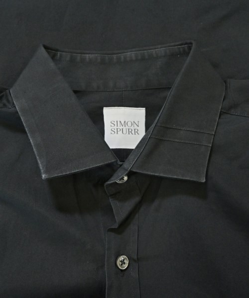 SIMON SPURR（サイモンスパー）ドレスシャツ 黒 サイズ:41(XL位) メンズ/2200556036258
