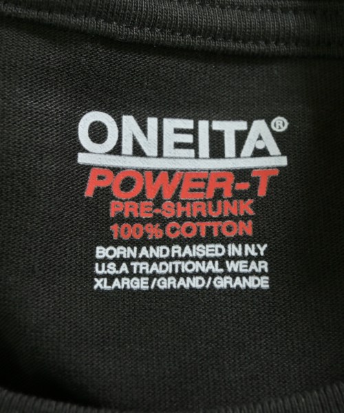 ONEITA（オニータ）Tシャツ・カットソー 黒 サイズ:XL メンズ/2200541626600