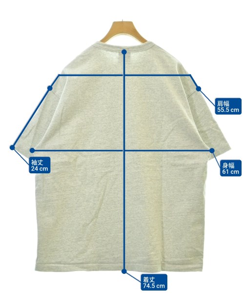 ONEITA（オニータ）Tシャツ・カットソー グレー サイズ:L メンズ/2200617774044