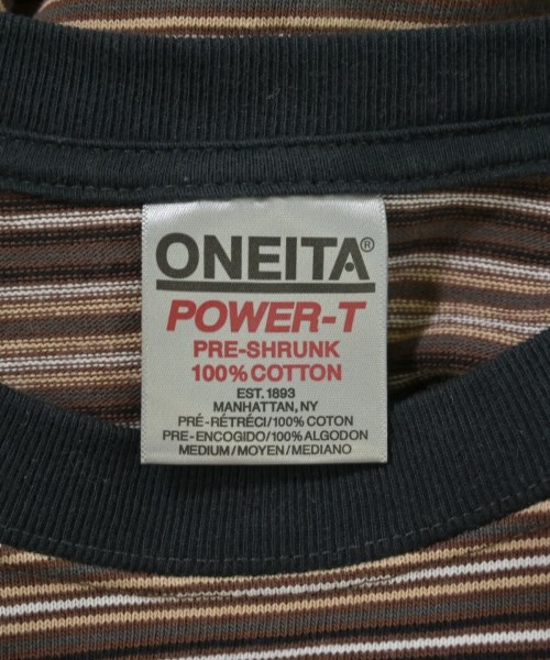 ONEITA（オニータ）Tシャツ・カットソー 茶 サイズ:M メンズ/2200702258060