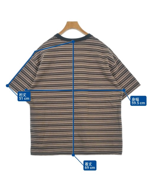 ONEITA（オニータ）Tシャツ・カットソー 茶 サイズ:M メンズ/2200702258060