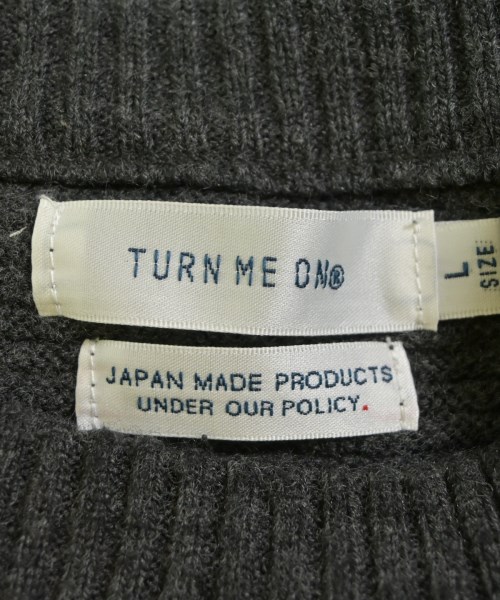 TURN ME ON（ターンミーオン）ニット・セーター グレー サイズ:L レディース/2200609175026