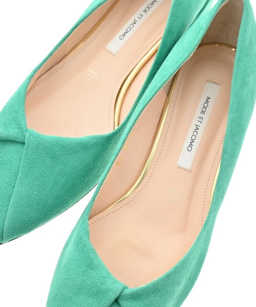 MODE ET JACOMO（モードエジャコモ）パンプス 青 サイズ:24cm レディース/2200643240056