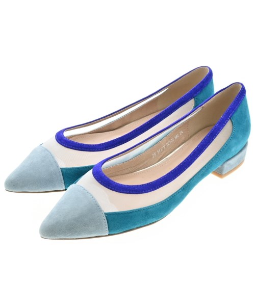 MODE ET JACOMO(モードエジャコモ)パンプス 青 サイズ:24cm/2200643240070