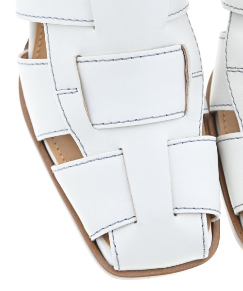 MODE ET JACOMO（モードエジャコモ）サンダル 白 サイズ:24cm レディース/2200613408028