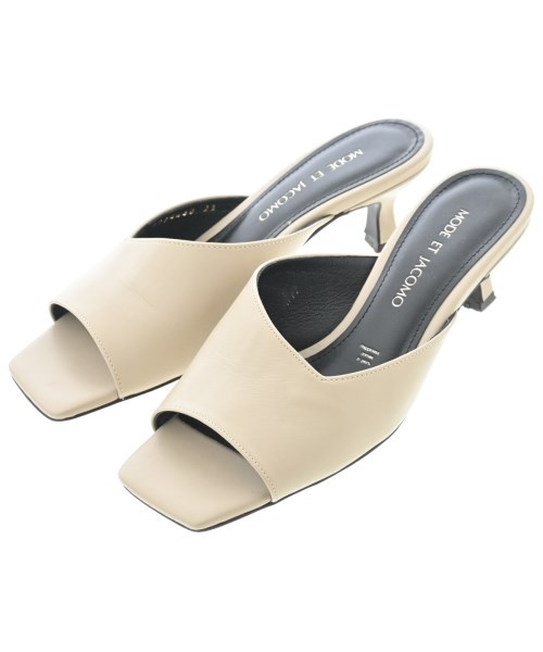 MODE ET JACOMO(モードエジャコモ)サンダル ベージュ サイズ:23cm/2200675951036