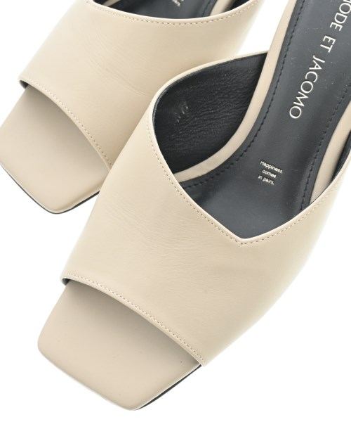 MODE ET JACOMO（モードエジャコモ）サンダル ベージュ サイズ:23cm レディース/2200675951036