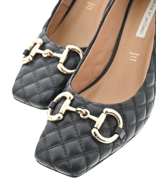 MODE ET JACOMO（モードエジャコモ）パンプス 黒 サイズ:23.5cm レディース/2200643808249