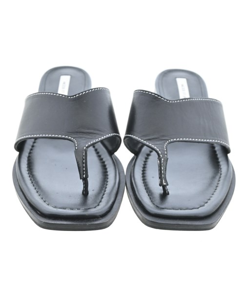 MODE ET JACOMO（モードエジャコモ）サンダル 黒 サイズ:23.5cm レディース/2200660013282