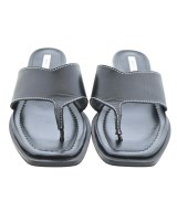 MODE ET JACOMO（モードエジャコモ）サンダル 黒 サイズ:23.5cm レディース/2200660013282