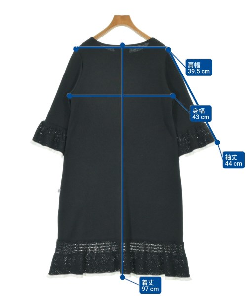 DiDi Guranjie（ディディ・グランジェ）ワンピース 黒 サイズ:38(M位) レディース/2200656303045