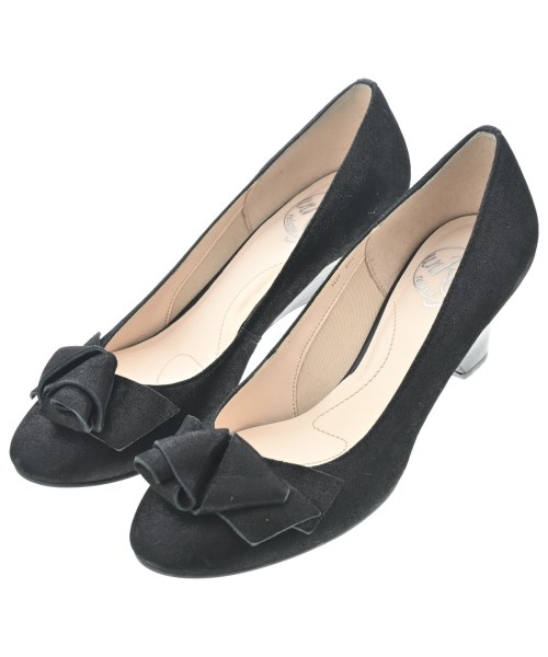 unReef(アンリーフ)パンプス 黒 サイズ:23.5cm/2200671900014