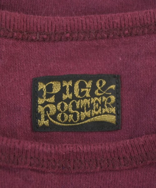 PIG & ROOSTER（ピッグアンドルースター）Tシャツ・カットソー 赤 サイズ:40(M位) メンズ/2200634203039