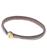 MARIA RUDMAN（マリアルドマン）ブレスレット・バングル 茶 サイズ:- メンズ/2200612580121