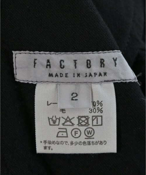FACTORY（ファクトリー）その他 黒 サイズ:2(M位) レディース/2200712458047
