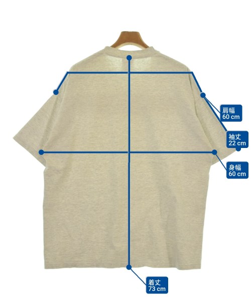 JERZEES（ジャージーズ）Tシャツ・カットソー グレー サイズ:XL メンズ/2200623690215