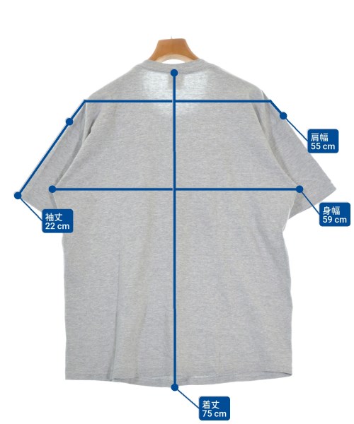 JERZEES（ジャージーズ）Tシャツ・カットソー グレー サイズ:-(XL位) メンズ/2200682270021