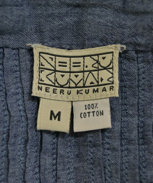 Neeru Kumar（ニール・クマール）ワンピース 青 サイズ:M レディース/2200709563075