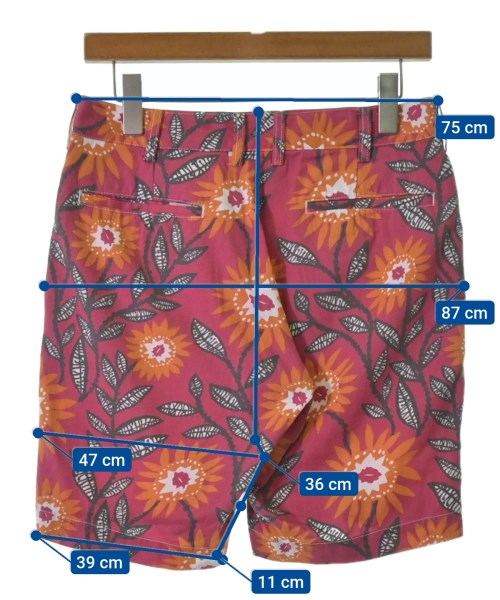 BACK HEAD（バックヘッド）ショートパンツ ピンク サイズ:S メンズ/2200350725174