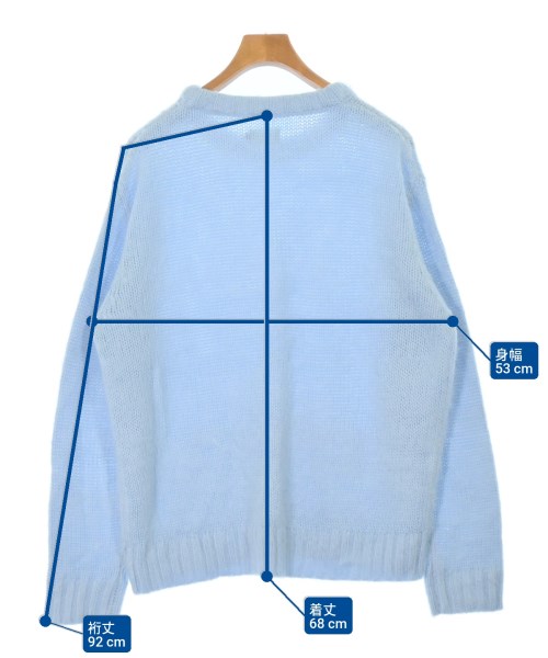 BACK HEAD（バックヘッド）ニット・セーター 青 サイズ:M メンズ/2200673558084