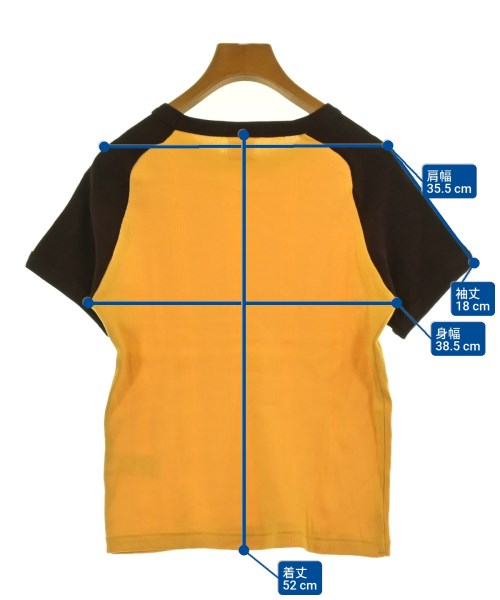 Robert P.Miller（ロバート・ピー・ミラー）Tシャツ・カットソー 黄 サイズ:F レディース/2200610964565