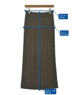 Robert P.Miller（ロバート・ピー・ミラー）ロング・マキシ丈スカート 茶 サイズ:F レディース/2200613703024