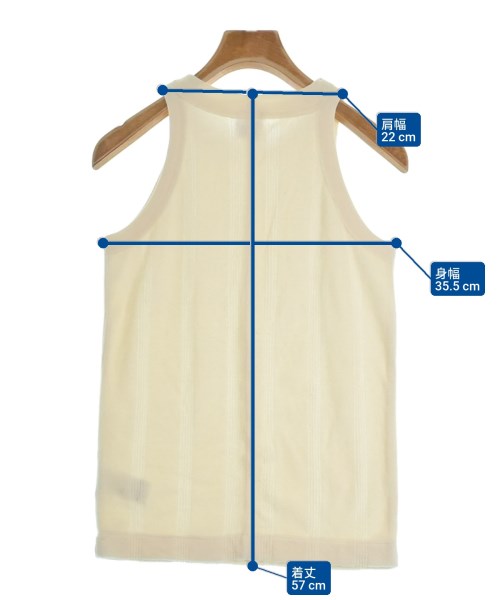 Robert P.Miller（ロバート・ピー・ミラー）タンクトップ 白 サイズ:F レディース/2200619963040