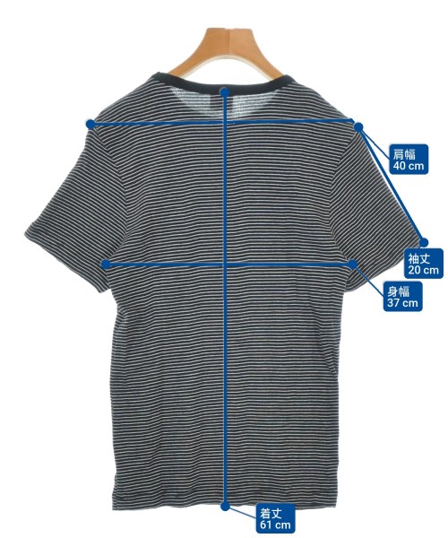 Robert P.Miller（ロバート・ピー・ミラー）Tシャツ・カットソー 黒 サイズ:M レディース/2200680663047