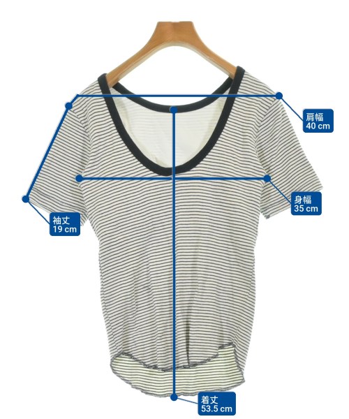 Robert P.Miller（ロバート・ピー・ミラー）Tシャツ・カットソー 白 サイズ:M レディース/2200649396061