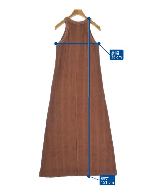 Robert P.Miller（ロバート・ピー・ミラー）ワンピース 茶 サイズ:F レディース/2200642205087