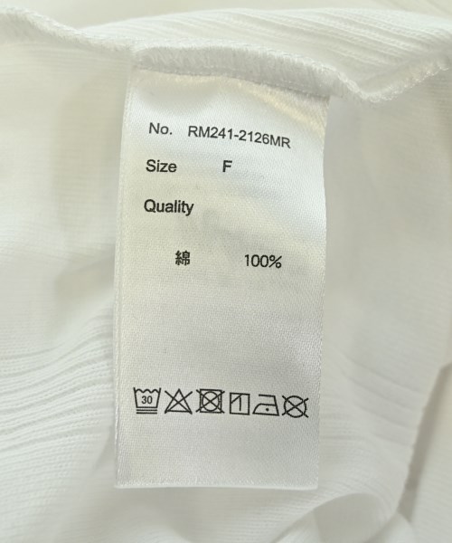 Robert P.Miller（ロバート・ピー・ミラー）Tシャツ・カットソー 白 サイズ:F レディース/2200708620069