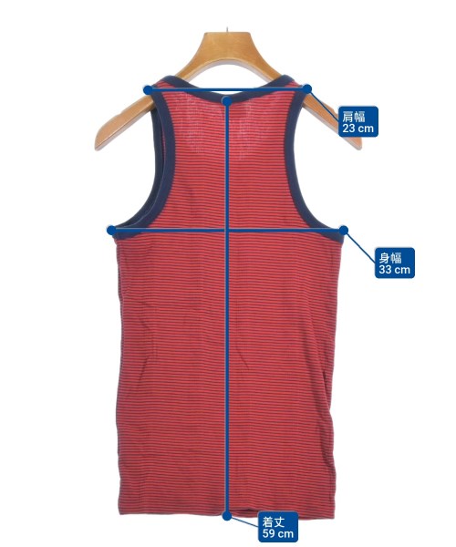 Robert P.Miller（ロバート・ピー・ミラー）タンクトップ 赤 サイズ:M レディース/2200647040195