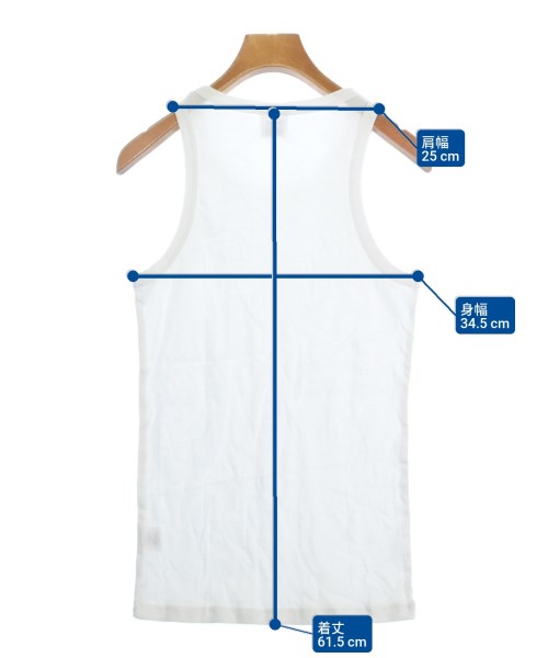 Robert P.Miller（ロバート・ピー・ミラー）タンクトップ 白 サイズ:M レディース/2200647040218