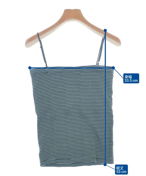 Robert P.Miller（ロバート・ピー・ミラー）ノースリーブ 青 サイズ:F レディース/2200665777080