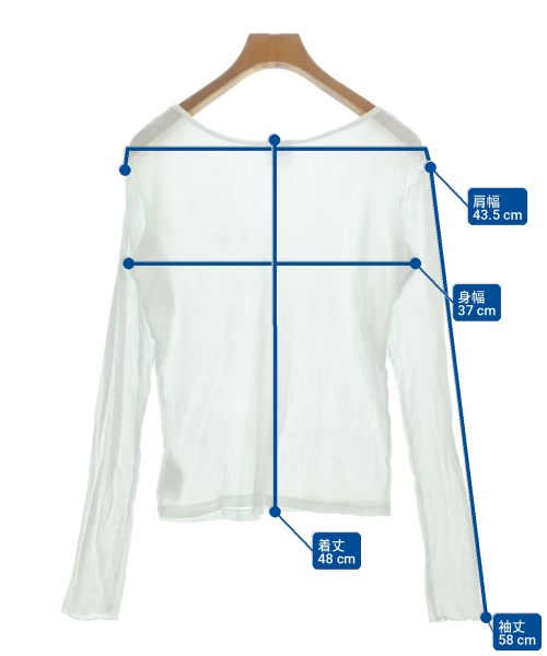 Robert P.Miller（ロバート・ピー・ミラー）Tシャツ・カットソー 白 サイズ:F レディース/2200726238109