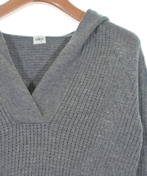 unus entil（ユーナス　エンティル）ニット・セーター グレー サイズ:F レディース/2200653323213