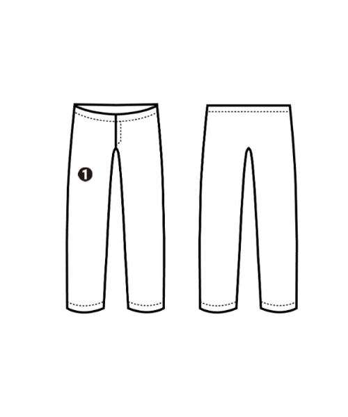 caph troupe（カーフトゥループ）カーゴパンツ 白 サイズ:F レディース/2200643704213