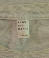ENDS and MEANS（エンズアンドミーンズ）Tシャツ・カットソー グレー サイズ:L メンズ/2200643850118